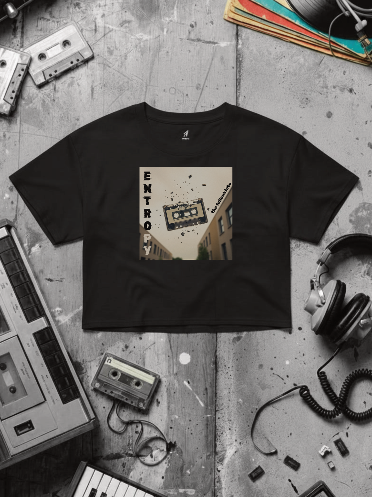 Entropy — Crop top