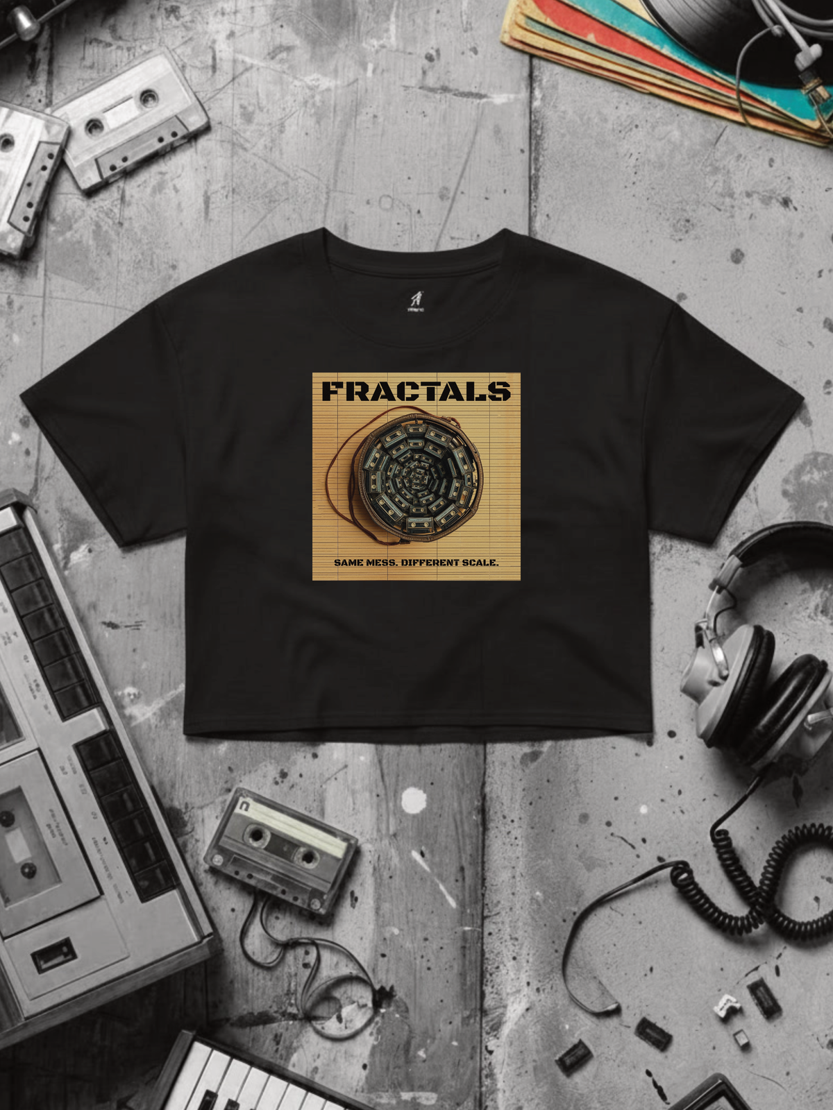 Fractals — Crop top